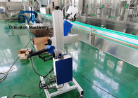 물 보틀링 공장을 위한 C02 섬유 레이저 마킹 머신