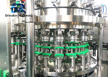운영하게 쉬운 음료 맥주 통조림으로 만드는 기계 7.5kw 알루미늄 통조림으로 만드는 장비